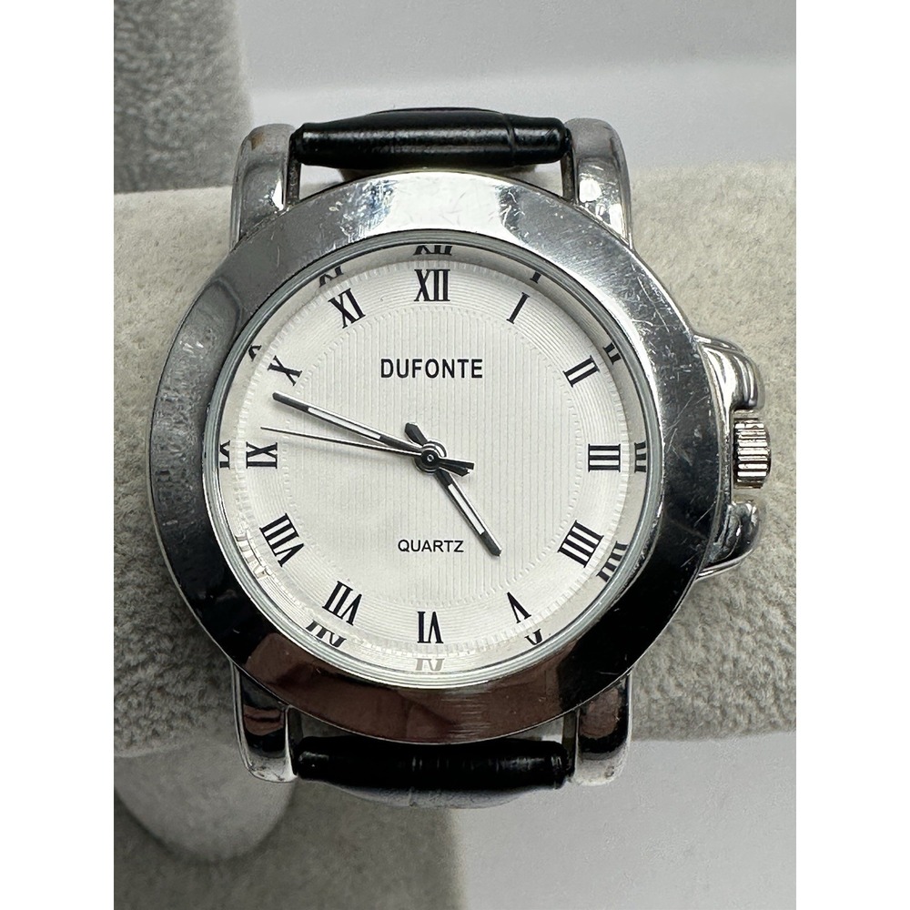 Dufonte 827022BK Mens Watch New Battery‎ 41MM 8" H2